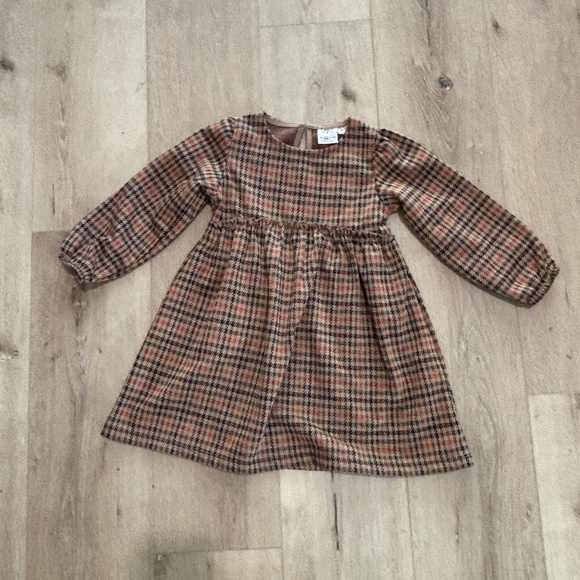 Adorable Houndstooth dress Zara 3-4 little girls - Picture 1 of 4